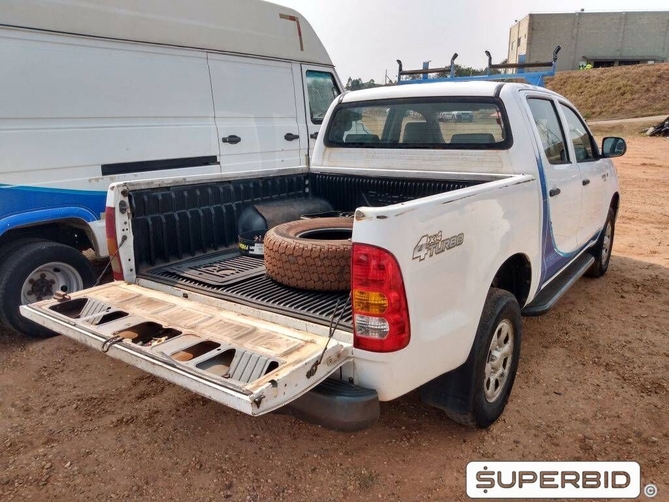 TOYOTA HILUX CD 4X4 2.5, 2007/2007, Placa FINAL 2 (SP), (Ref.: TAV)