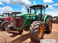 TRATOR DE PNEUS JOHN DEERE 7195J 4X4, ANO: 2013, SÉRIE: 1BM7195JCDH000627 (Ref: 1247)