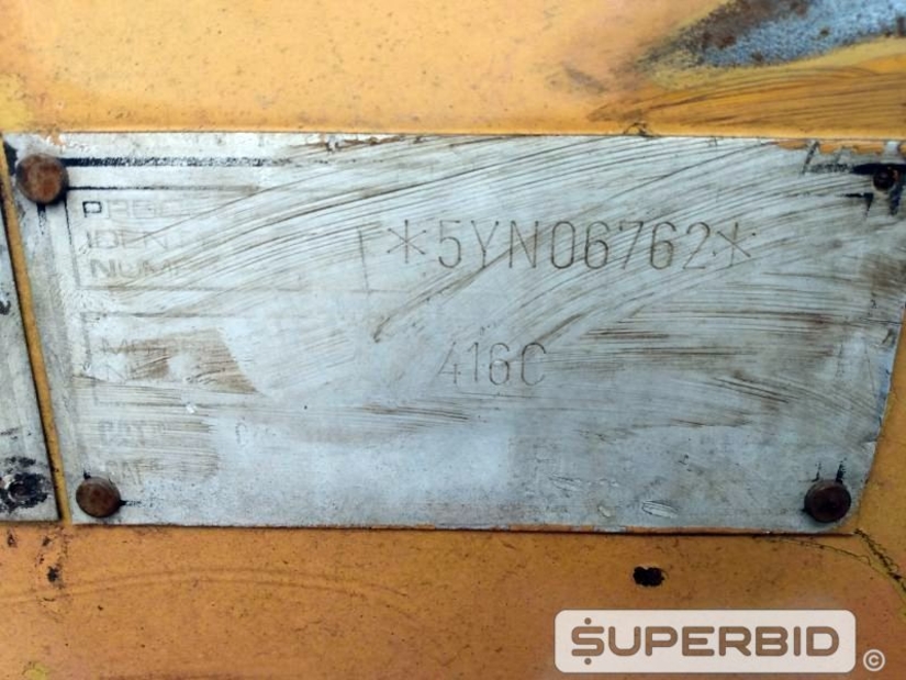 RETROESCAVADEIRA CATERPILLAR 416 C, ANO: 1998, SÉRIE: 5YN06762 (Ref: RBR)