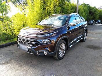 Fiat Toro Ranch 16V 2.0, 4x4, 2019/2020, Marrom deep metálica, 17. 455 KM, Diesel, Câmbio Automático, Kit Multimídia "7" completo, Sensor e Câmera de ré, Bancos em Couro marrom, IPVA 2021 pago, Veículo com garantia de fábrica, Laudo cautelar aprovado