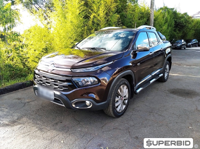 Fiat Toro Ranch 16V 2.0, 4x4, 2019/2020, Marrom deep metálica, 17. 455 KM, Diesel, Câmbio Automático, Kit Multimídia "7" completo, Sensor e Câmera de ré, Bancos em Couro marrom, IPVA 2021 pago, Veículo com garantia de fábrica, Laudo cautelar aprovado