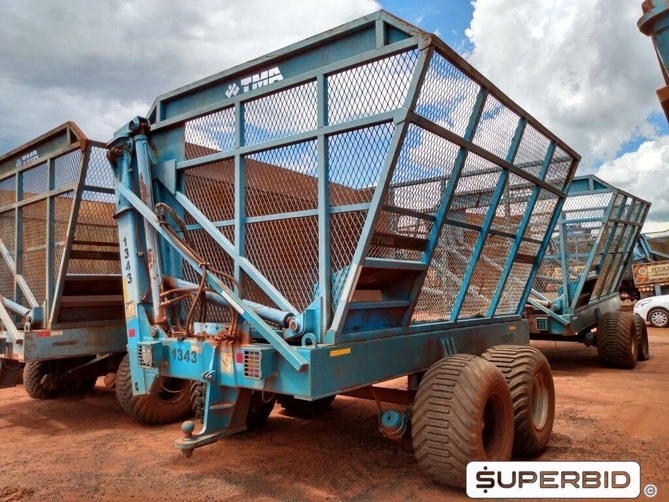 REBOQUE TRANSBORDO DE CANA PICADA TRACAN VTX 10.000, ANO: 2013, SÉRIE: VTX131257 (Ref.: 1343)