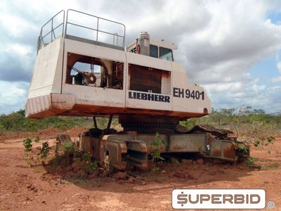 SUCATA DE ESCAVADEIRA  LIEBHERR R994, ANO: 2007, SÉRIE: NÃO IDENTIFICADO (Ref: EH 9401)