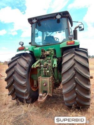 TRATOR DE PNEUS JOHN DEERE 7195J 4X4, ANO: 2013, SÉRIE: 1BM7195JCDH000568 (Ref: 1222)