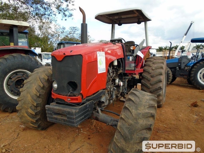 TRATOR DE PNEUS MASSEY FERGUSON 7140 4X4, ANO: 2011, SÉRIE: AAAT0014CBC005 (Ref: SBF / TP18912)