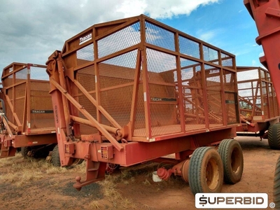 REBOQUE TRANSBORDO DE CANA PICADA TRACAN VTX 10.000, ANO: 2010, SÉRIE: VTX09375 (Ref.: 655)