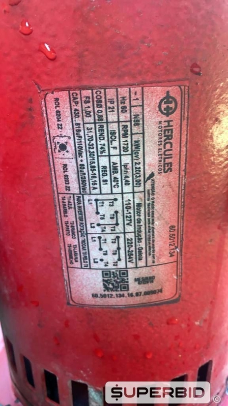 2 POLIDORAS PARA TACO PL30 REMAL E 2 LIXADEIRAS DE PISO INDUSTRIAL JAHU JM2D MONOFA (Ref.: IF)