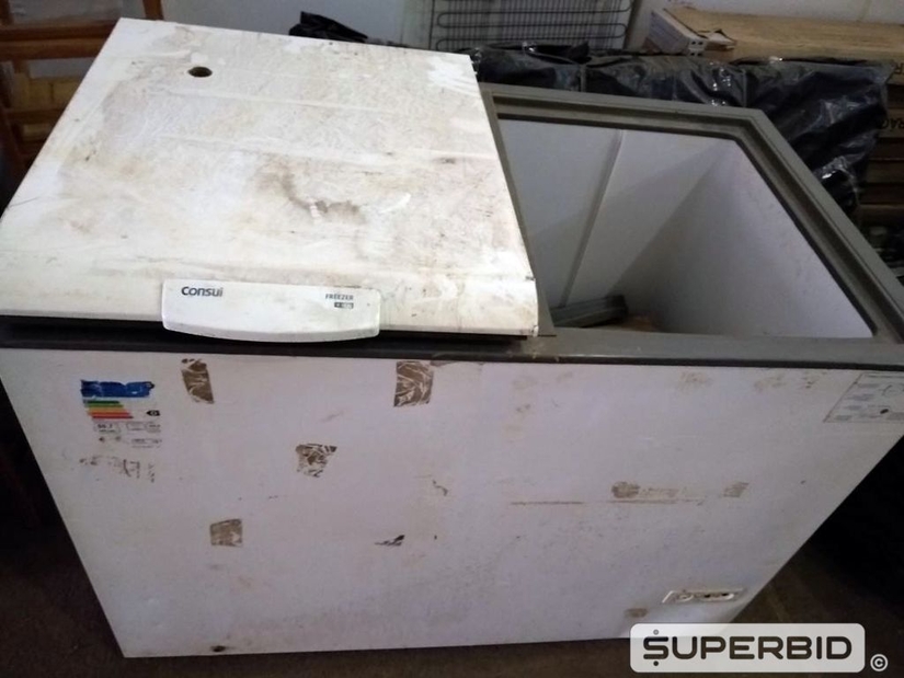 8 GELADEIRAS, 8 TANQUINHOS, 2 MICROONDAS, 3 FREEZERS E 5 FOGÕES. (Ref.: SCD)