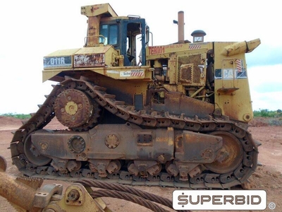TRATOR DE ESTEIRA CATERPILLAR D11R, ANO: 2007, CAP: 34,3M³, SÉRIE: NÃO IDENTIFICADO (Ref: TE 8001)
