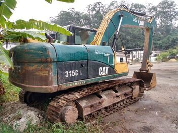ESCAVADEIRA CATERPILLAR 315 CL, ANO: 2008, SÉRIE: CAT0315CKJC05545 (Ref: RBK)