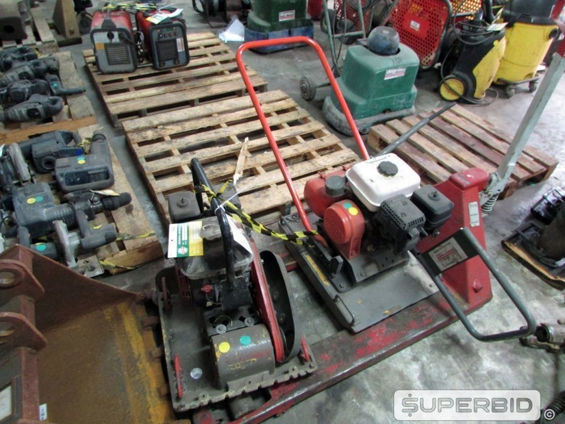 02 PLACAS VIBRATÓRIAS Á GASOLINA, CAP.: 80 KG (Ref.: FDF)