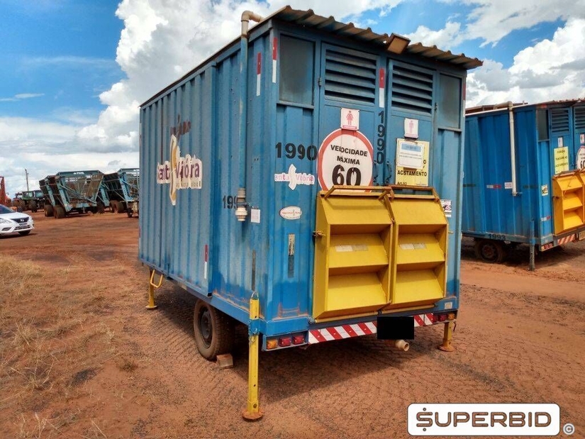 REBOQUE CARRETA DE VIVÊNCIA REPTEC FEDERAL JET, 2015/2015, Placa FINAL 7 (MG),  (Ref.: 1990)