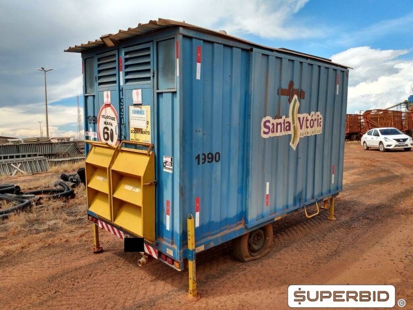 REBOQUE CARRETA DE VIVÊNCIA REPTEC FEDERAL JET, 2015/2015, Placa FINAL 7 (MG),  (Ref.: 1990)