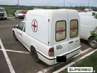 VOLKSWAGEN SAVEIRO AMBULANC 1.6, 2002/2003, Placa FINAL 4 (PR) ,  (Ref.: PBK/ 18122)
