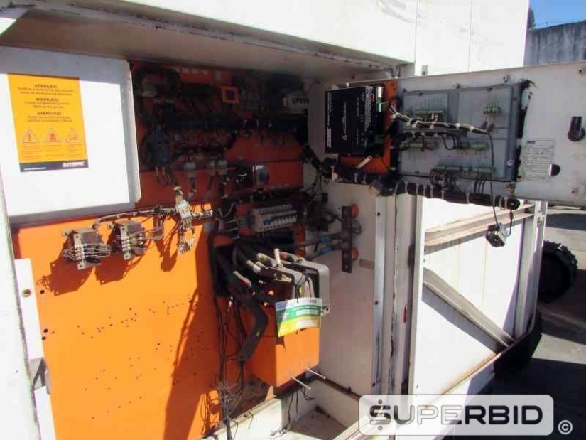 GRUPO GERADOR Á DIESEL STEMAC ST 500 500 KVA, ANO: 2009, SÉRIE: 0593465809. (Ref.: JBI)