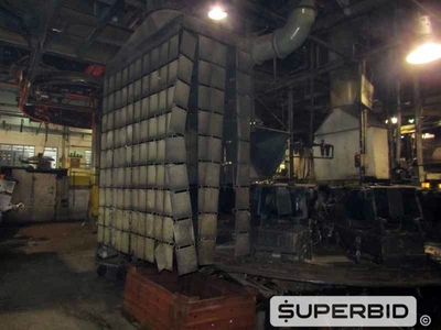 CARROSSEL PARA FUNDIÇÃO FABRICAÇÃO PRÓPRIA PARA MOLDAGEM DE PEÇAS EM FERRO GUSA E AÇO COM QUEIMADOR E EXAUSTORES (Ref.: Carrossel 5)