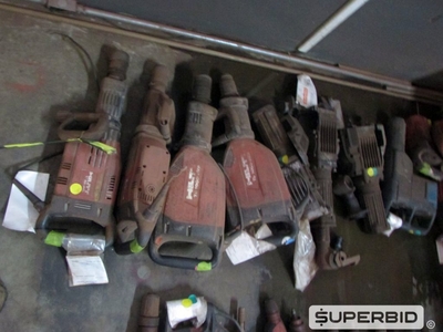 SUCATA DE CANELETEIRA ELÉTRICA, ROMPEDOR ELÉTRICO, FURADEIRA DE IMPACTO E OUTROS (APROX 31 PÇS) (Ref.: PAZ)