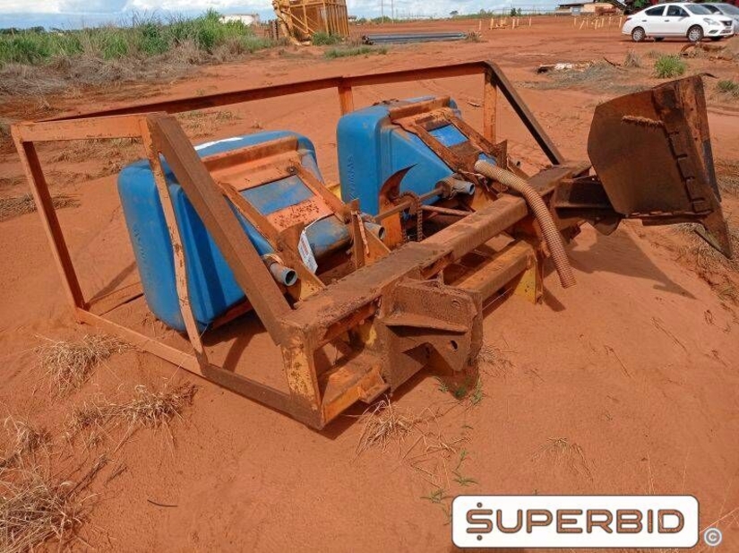 SUCATA BASE SULCADOR 2 LINHAS SERMAG (Ref.: RAH)