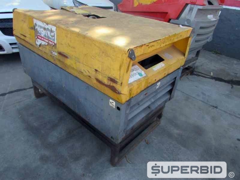 COMPRESSOR DE AR ATLAS COPCO XAS 47 KD CANOPY PKD, ANO: 2010, SÉRIE: WUX594335 (Ref.: JBS)
