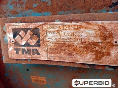 REBOQUE TRANSBORDO DE CANA PICADA TRACAN TMA VTX 10.000, ANO: 2013, SÉRIE: 131253 (Ref.: 1338)