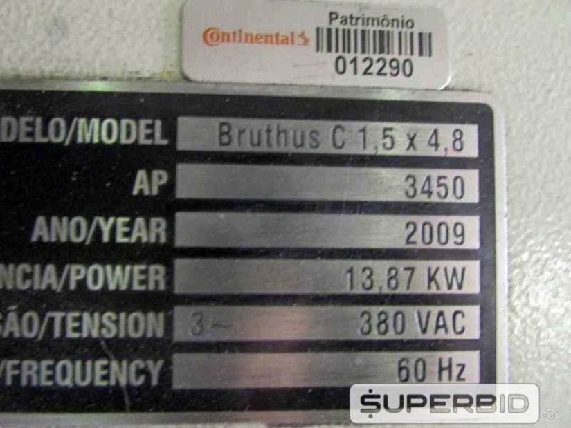 SECADOR DE CAVACO ALBRECHT BRUTUS Ø1,5x4,8, ANO 2009, SÉRIE.: 3450 (Ref.: 12290)