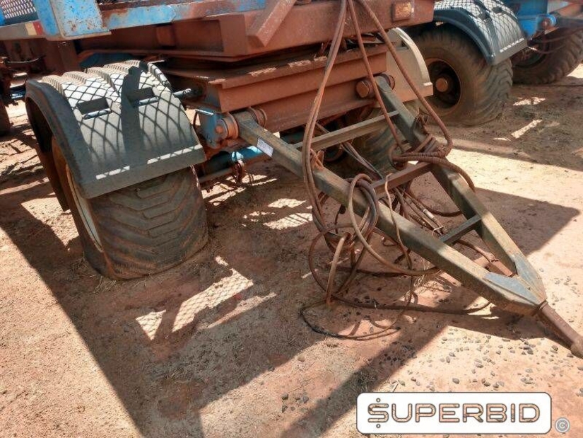 REBOQUE TRANSBORDO RODOFORT SMR 12500, 2008/2008, Placa FINAL 5 (MG),  (Ref.: 316)