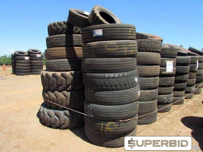 100 SUCATAS DE PNEUS DIVERSAS MEDIDAS (Ref.: D-21)