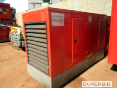 GRUPO GERADOR DIESEL, CAP.: 80 KVA, ANO 2008 (Ref.: PAR/ 10771010)