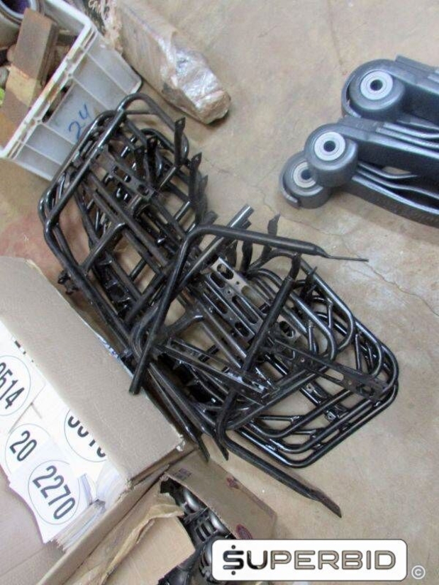 PARALAMAS PARA QUADRICICLO, SUPORTE APOIO ESTRIBO E BAGAGEIRO TRASEIRO, (18 PÇ.) (Ref.: JD)