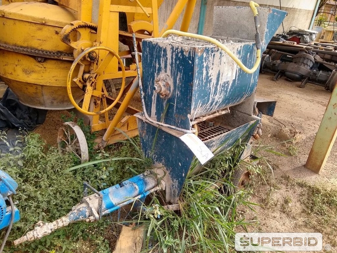 MISTURADOR E INJETOR DE ARGAMASSA. (Ref.: SCA / TP28279)