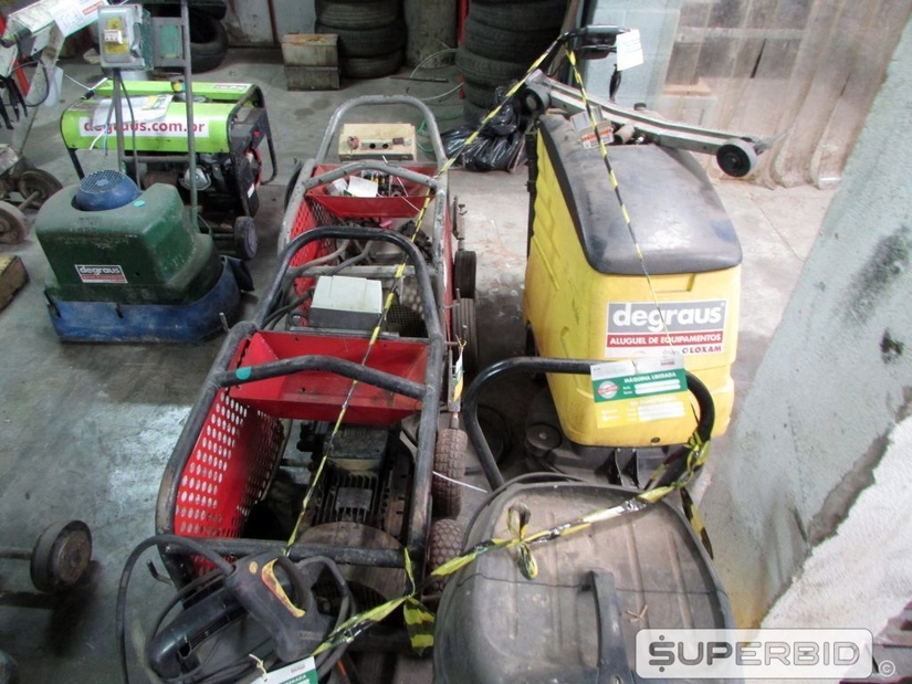 LAVADORA DE PISO, ASPIRADOR DE PÓ E LAVADORAS DE ALTA PRESSÃO (05 PÇS) (Ref.: FDD)