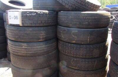 20 SUCATAS DE PNEUS 295/80 PARA REAPROVEITAMENTO (Ref.: D-06)