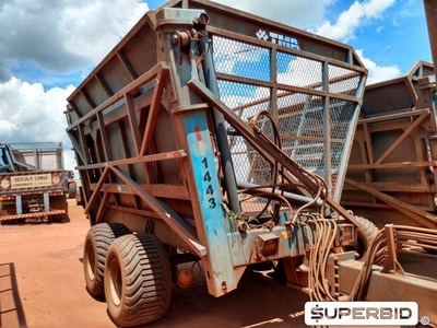 REBOQUE TRANSBORDO DE CANA PICADA TRACAN VTX 10.000, ANO: 2013, SÉRIE: VTX131290 (Ref.: 1443)