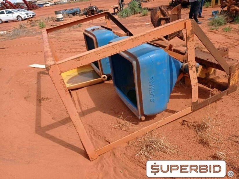 SUCATA BASE SULCADOR 2 LINHAS SERMAG (Ref.: RAH)