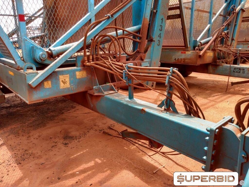 REBOQUE TRANSBORDO DE CANA PICADA TRACAN VTX 10.000, ANO: 2013, SÉRIE: VTX131257 (Ref.: 1343)