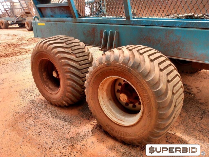 REBOQUE TRANSBORDO DE CANA PICADA TRACAN VTX 10.000, ANO: 2013, SÉRIE: VTX131257 (Ref.: 1343)