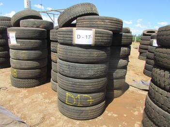 20 SUCATAS DE PNEUS 295/80 PARA REAPROVEITAMENTO (Ref.: D-17)