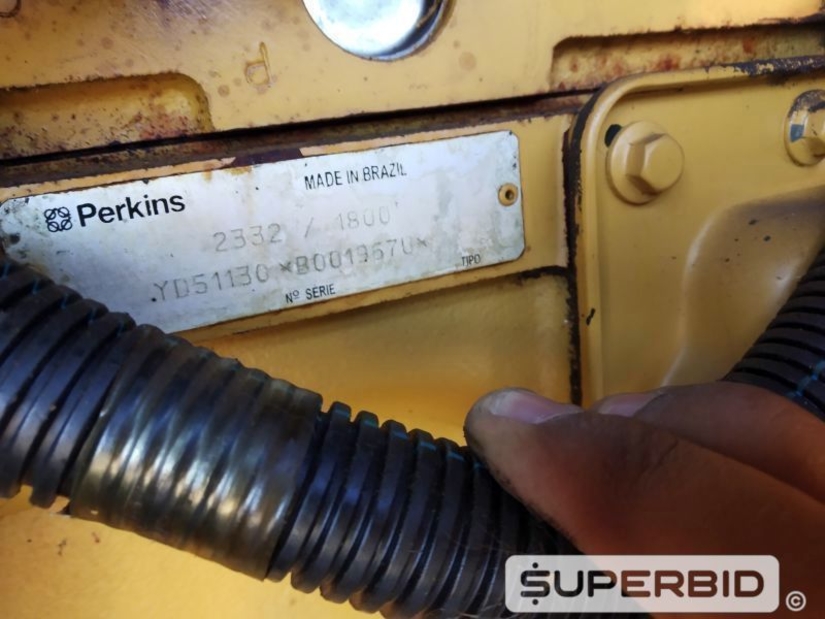 GRUPO GERADOR Á DIESEL OLYMPIAN CATERPILLAR GEP 150, POT: 150/165 KVA CARENADO (Ref.: RBD)