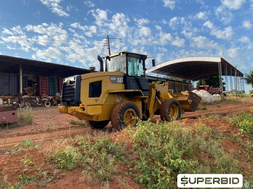 PÁ CARREGADEIRA CATERPILLAR 924K, ANO: 2014, SÉRIE: CAT0924KJENC00405 (Ref: 5)