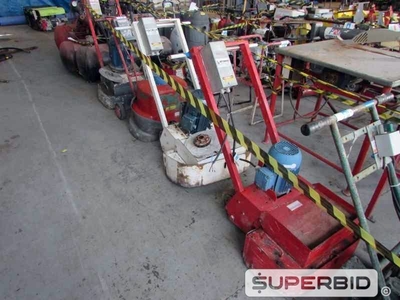 LIXADEIRAS DE PISO ELÉTRICA JAHU JT2D E LIXADEIRAS DE PISO ELÉTRICA JAHU JM2D, (06 PÇ.) (Ref.: JCO)