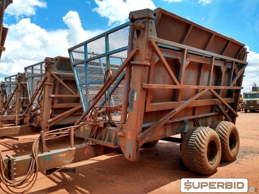 REBOQUE TRANSBORDO DE CANA PICADA TRACAN VTX 10.000, ANO: 2013, SÉRIE: VTX131267 (Ref.: 1420)