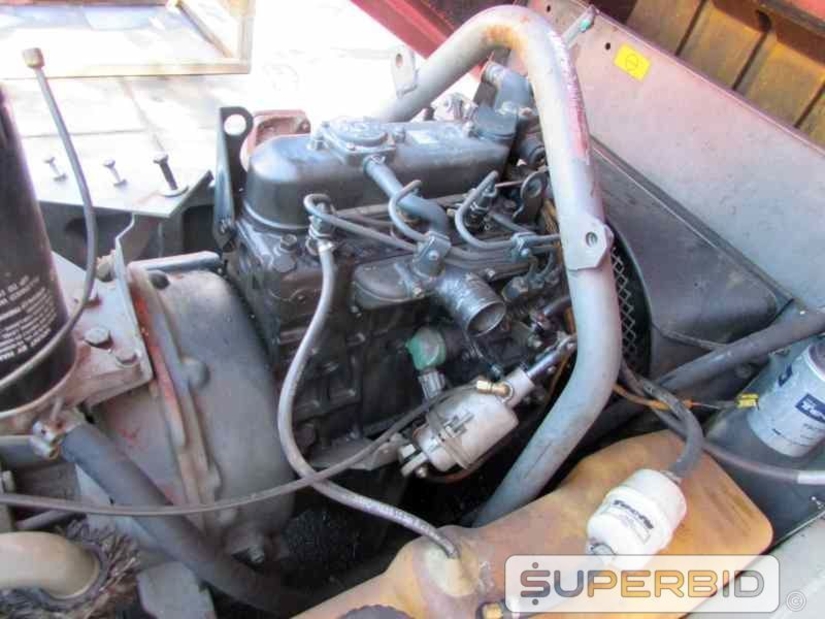 COMPRESSOR DE AR ATLAS COPCO XAS 47 HARD HAT 90-100PCM-7B, ANO: 2007. (Ref.: JBP)