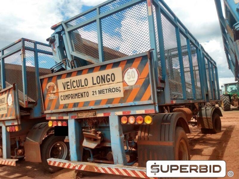 REBOQUE TRANSBORDO RODOFORT SMR 12500, 2008/2008, Placa FINAL 1 (MG), (Ref.: 357)