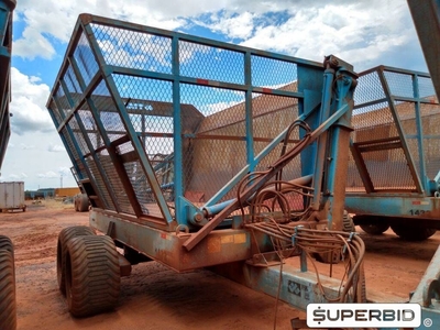 REBOQUE TRANSBORDO DE CANA PICADA TRACAN VTX 10.000, ANO: 2013, SÉRIE: VTX131269 (Ref.: 1422)