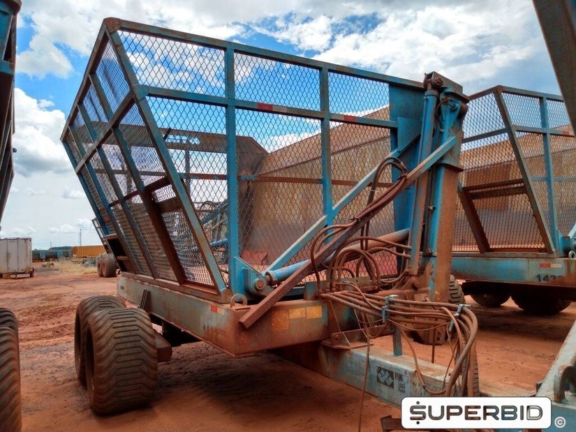 REBOQUE TRANSBORDO DE CANA PICADA TRACAN VTX 10.000, ANO: 2013, SÉRIE: VTX131269 (Ref.: 1422)