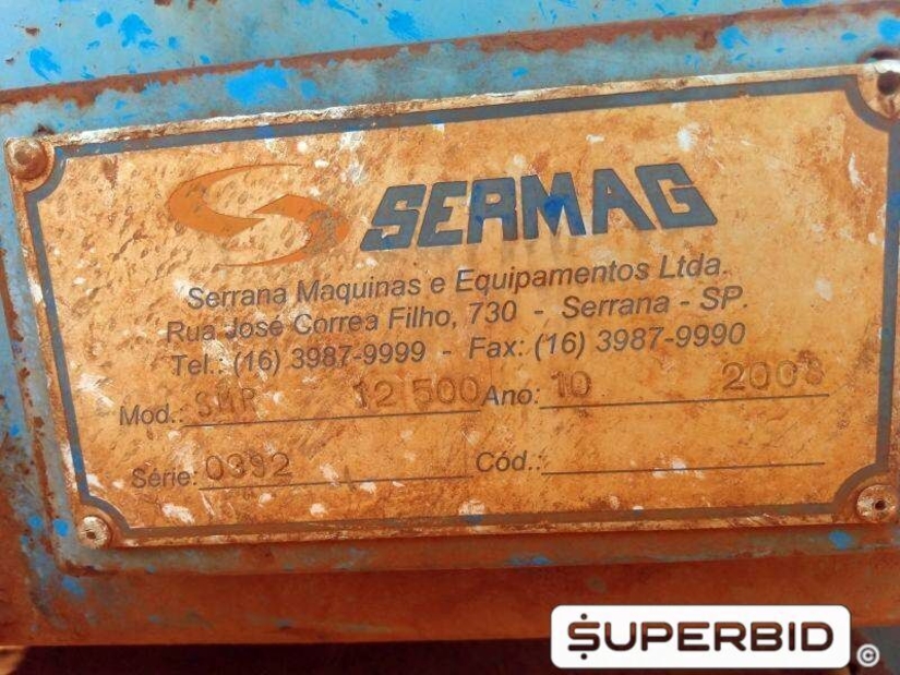 REBOQUE TRANSBORDO RODOFORT SMR 12500, 2008/2008, Placa FINAL 7 (MG),  (Ref.: 360)