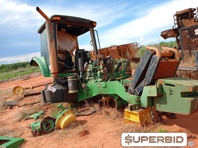SUCATA DE TRATOR JOHN DEERE 7210J, ANO: 2012, CHASSI: 1BM7210JC (Ref.: RAK)