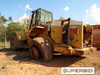TRATOR DE PNEUS CATERPILLAR 824H, ANO: 2007, CAP: 4,6M³, SÉRIE: CAT0824HAASX00200 (Ref: TP 4001)
