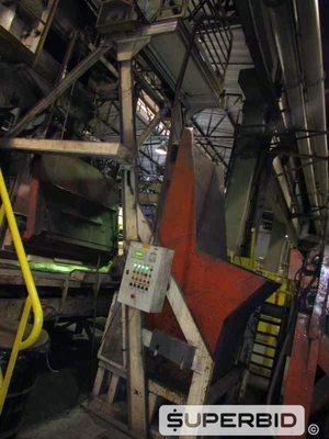 LINHA DE PRODUÇÃO JATEAMENTO COM 3 JATOS GRANALHA, ESTEIRA E CARRO CARREGADOR (Ref.: Linha Produção)