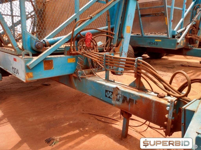 REBOQUE TRANSBORDO DE CANA PICADA TRACAN VTX 10.000, ANO: 2013, SÉRIE: VTX131251 (Ref.: 1334)